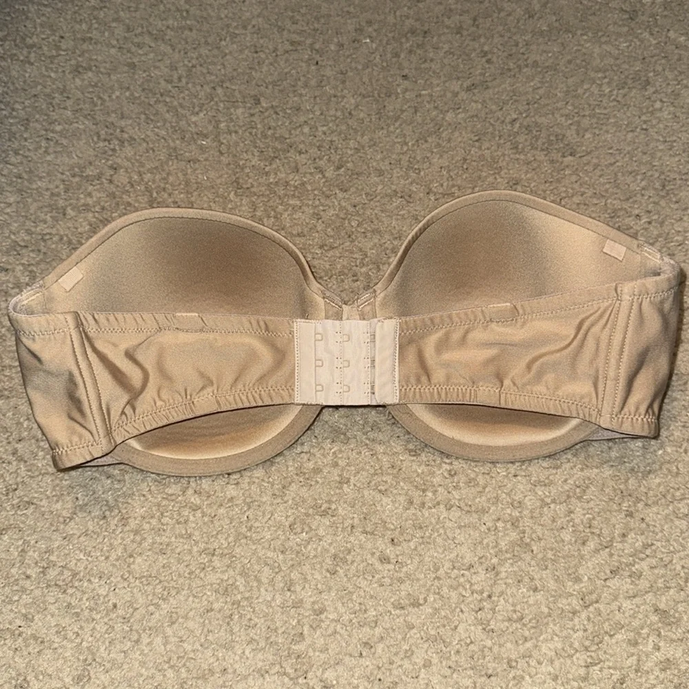 Self Expressions By Maidenform Strapless Bra Size 38D Color Nude - Picture 6 of 11